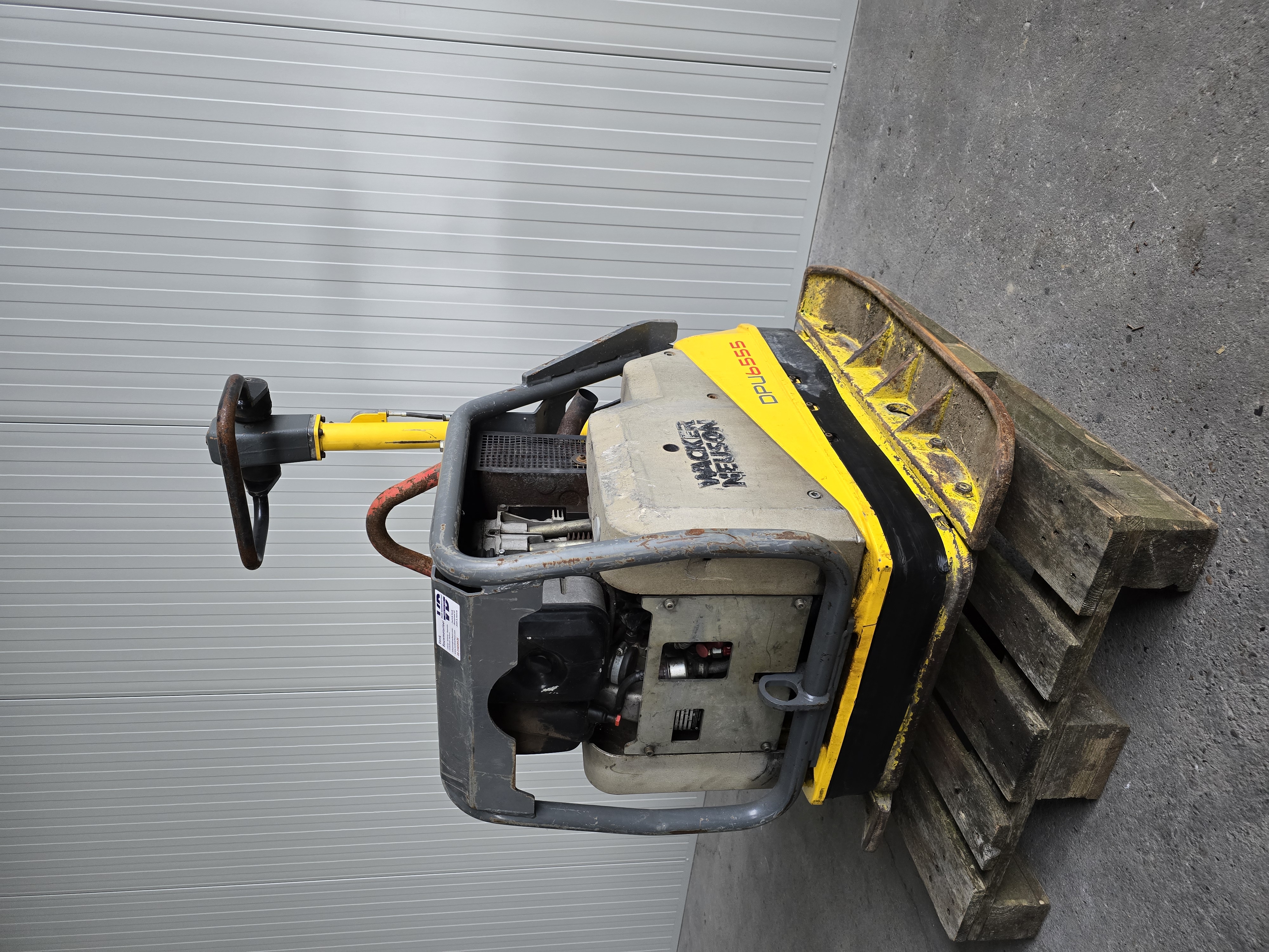 Wacker Neuson DPU 6555 HEAP trilplaat (2012) te koop bij Vonk Bouwmaterieel